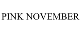 PINK NOVEMBER trademark