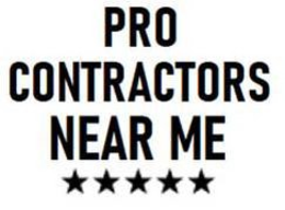 PRO CONTRACTORS NEAR ME trademark