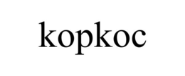 KOPKOC trademark