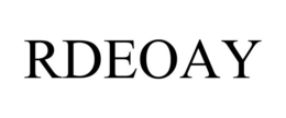 RDEOAY trademark