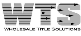 WTS WHOLESALE TITLE SOLUTIONS trademark