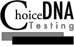 CHOICE DNA TESTING trademark