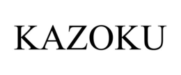 KAZOKU trademark