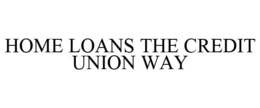 HOME LOANS THE CREDIT UNION WAY trademark