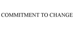 COMMITMENT TO CHANGE trademark
