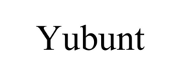 YUBUNT trademark