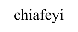 CHIAFEYI trademark