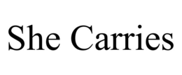 SHE CARRIES trademark