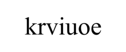 KRVIUOE trademark
