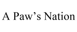 A PAW'S NATION trademark