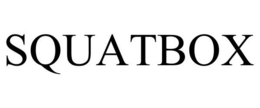 SQUATBOX trademark