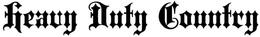 HEAVY DUTY COUNTRY trademark