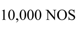 10,000 NOS trademark