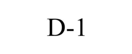 D-1 trademark