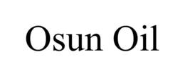 OSUN OIL trademark