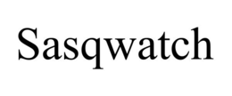 SASQWATCH trademark