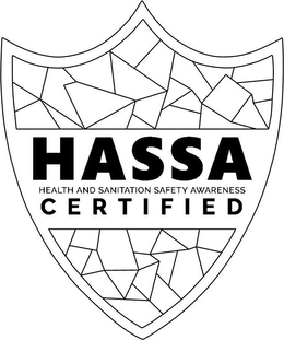 HASSA HEALTH AND SANITATION SAFETY AWARENESS CERTIFIED trademark