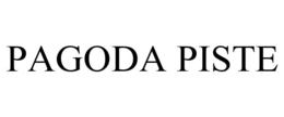 PAGODA PISTE trademark
