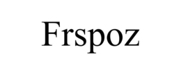 FRSPOZ trademark