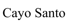 CAYO SANTO trademark
