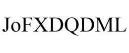 JOFXDQDML trademark