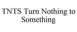 TNTS TURN NOTHING TO SOMETHING trademark