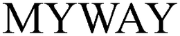MYWAY trademark