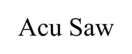 ACU SAW trademark