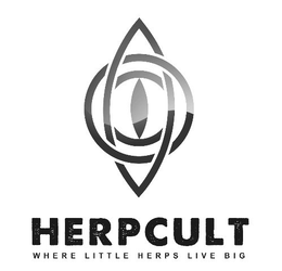 HERPCULT WHERE LITTLE HERPS LIVE BIG trademark