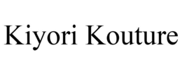 KIYORI KOUTURE trademark