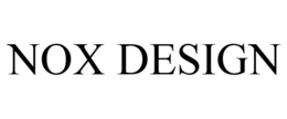 NOX DESIGN trademark