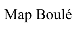 MAP BOULÉ trademark