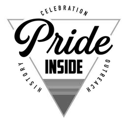 PRIDE INSIDE CELEBRATION OUTREACH HISTORY trademark