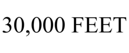 30,000 FEET trademark