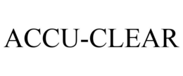ACCU-CLEAR trademark