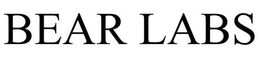 BEAR LABS trademark