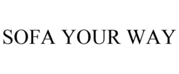 SOFA YOUR WAY trademark