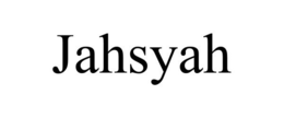 JAHSYAH trademark