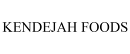 KENDEJAH FOODS trademark
