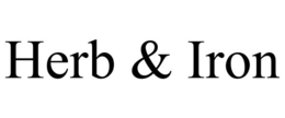 HERB & IRON trademark