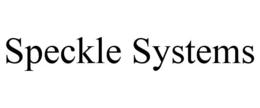 SPECKLE SYSTEMS trademark