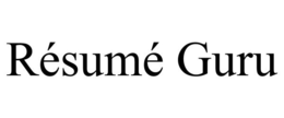 RÉSUMÉ GURU trademark