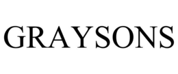 GRAYSONS trademark