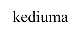 KEDIUMA trademark