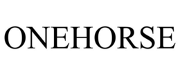 ONEHORSE trademark