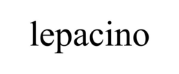 LEPACINO trademark