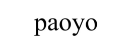 PAOYO trademark