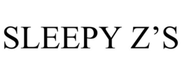 SLEEPY Z'S trademark