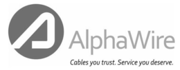 A ALPHAWIRE CABLES YOU TRUST. SERVICE YOU DESERVE. trademark