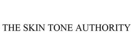 THE SKIN TONE AUTHORITY trademark